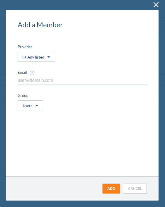 Coveo Cloud V2 invite member using Salesforce Sandbox access denied