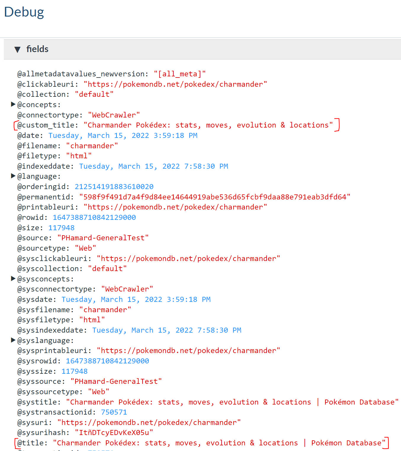 How to Update an Item's Title Using an Extension