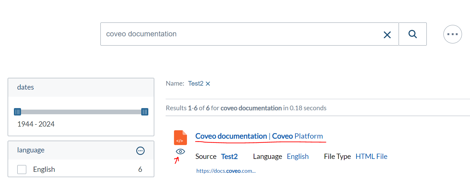 No click events are sent to the Coveo Cloud Usage Analytics
