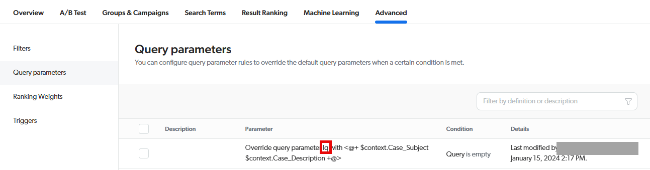 Coveo Relevance Generative Answering model is triggered when no query ...